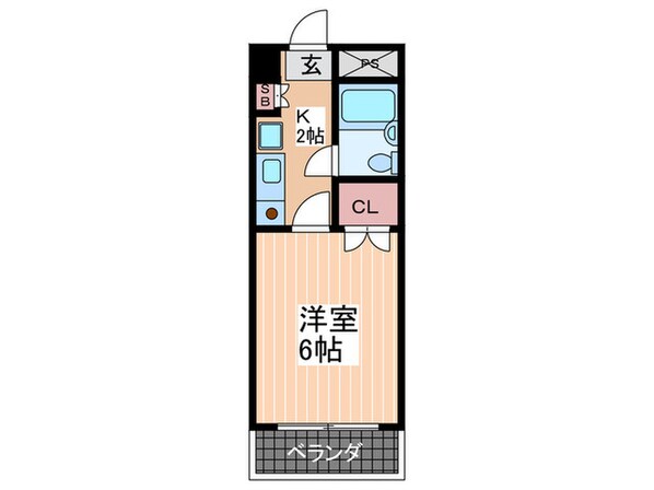 センテニアル横川の物件間取画像